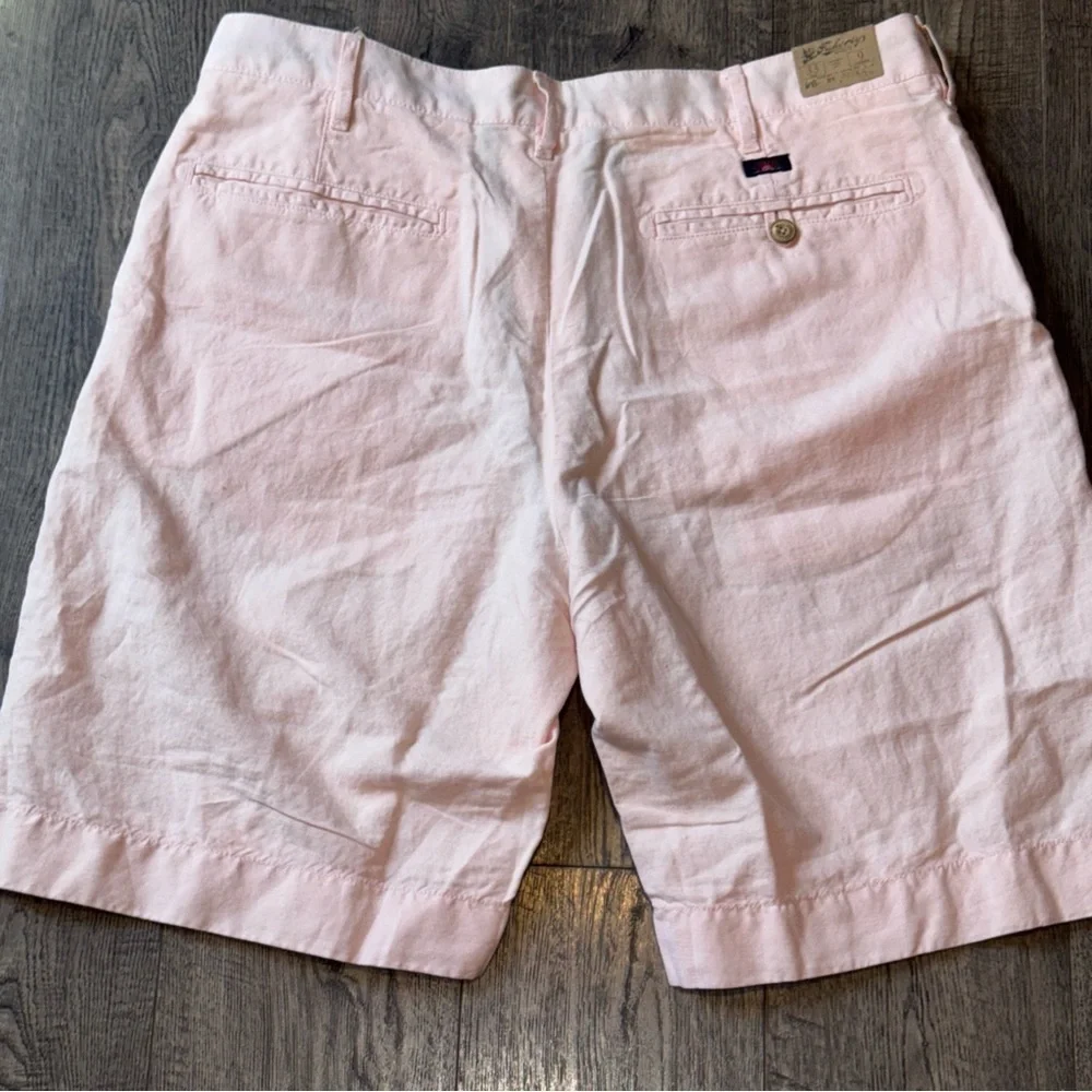 Faherty Chino Shorts Mens 33 & 40 Golf Linen Prep Malibu Summer Pink NEW w/Tags
